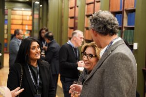Photo of Bhavna Doshi meeting new business opportunities